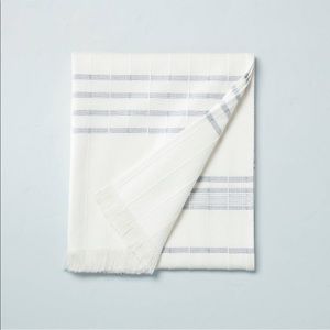 Hearth & Hand - Yarn dyed bed throw blanket - New